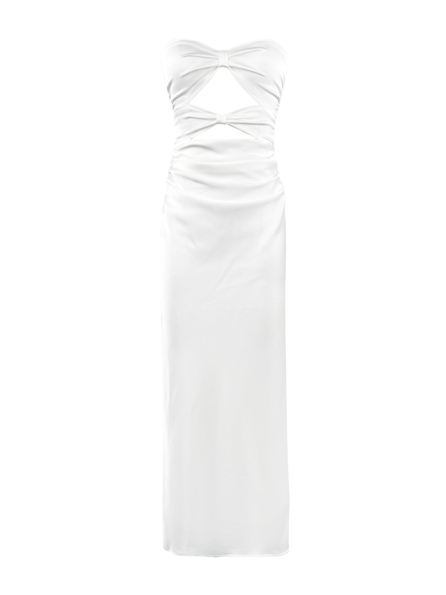 Strapless Butterfly Hollow Dress