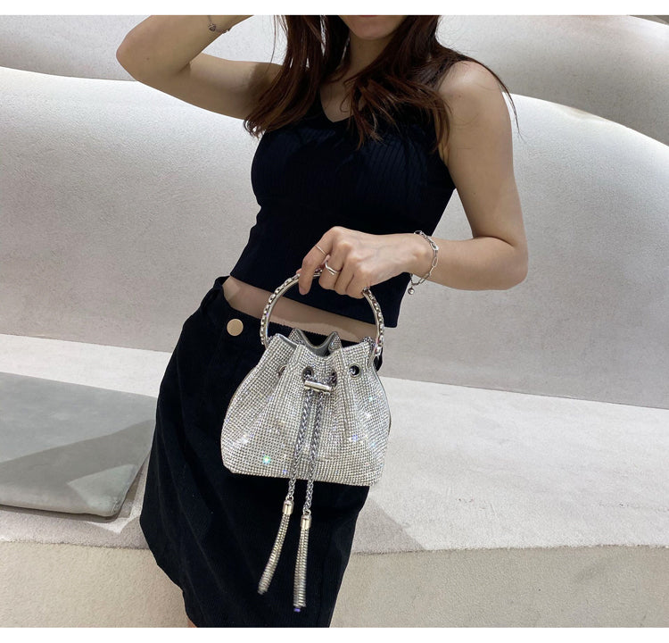 New Handbag Diamonds Evening Clutch Wedding Party Bag