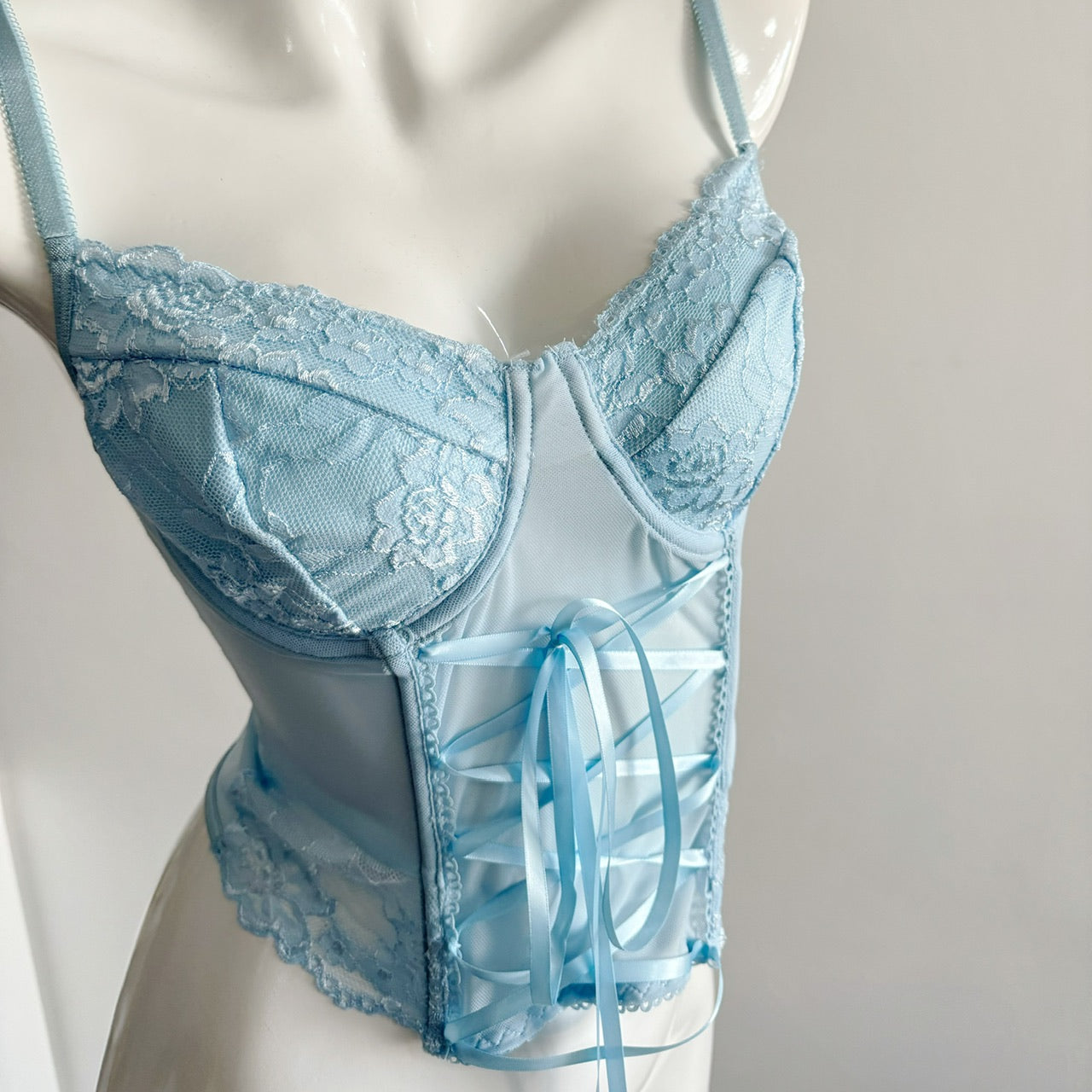 Blue Lace Camisole