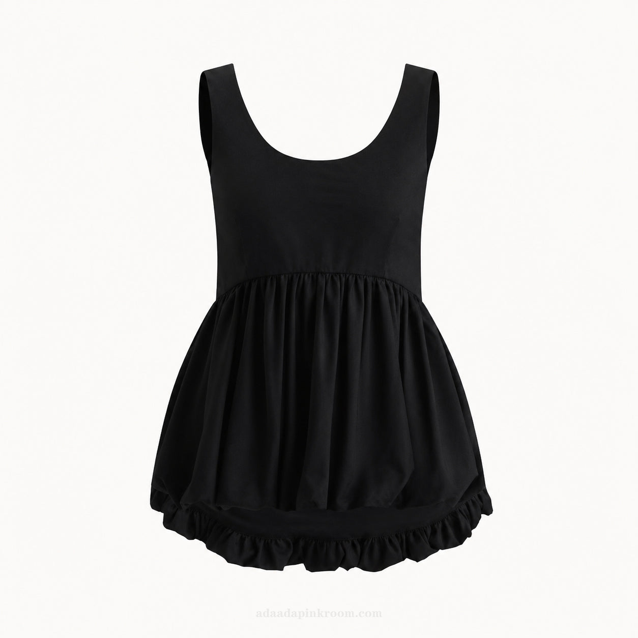 Ruffled Peplum Top