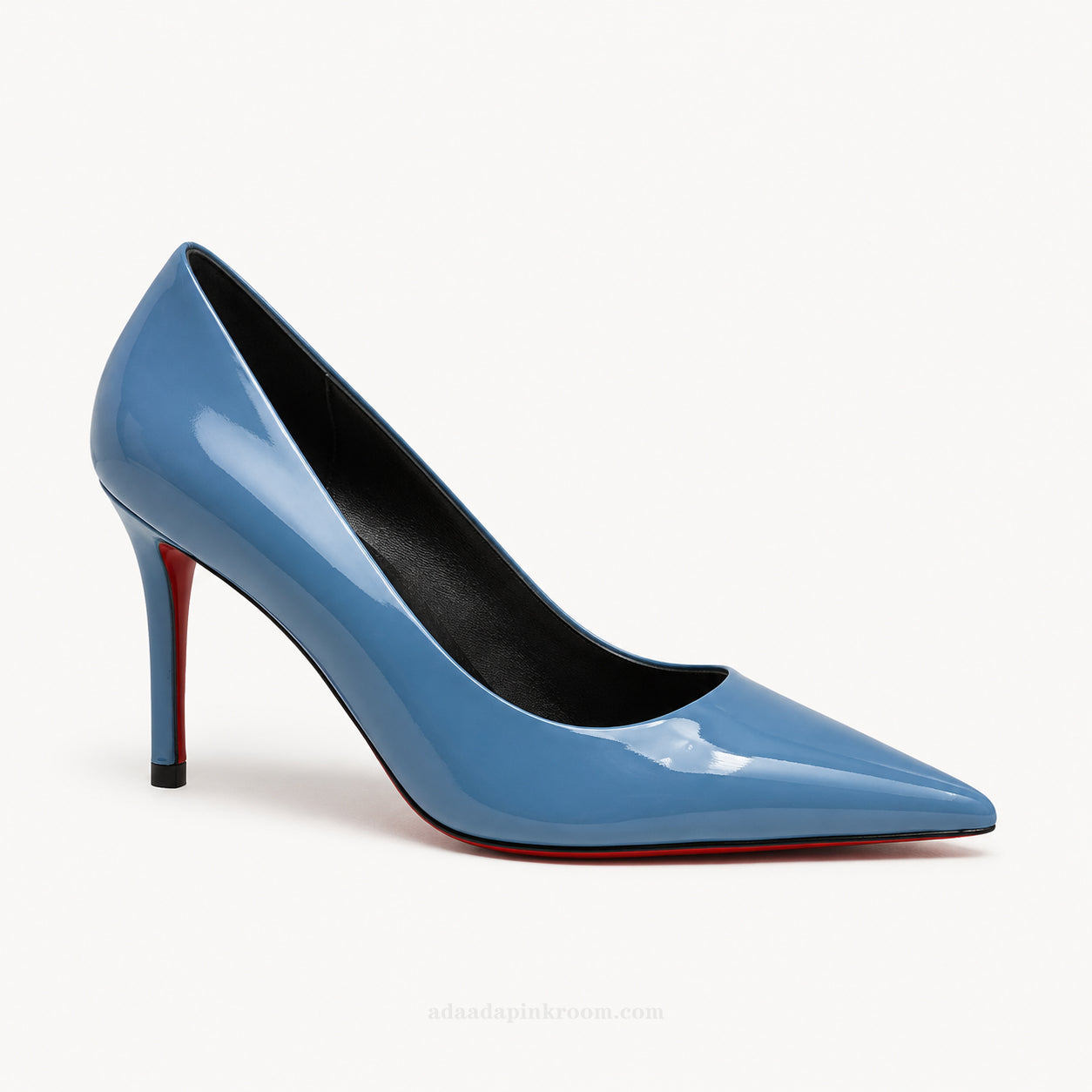 Calfskin Pointed-Toe Pumps