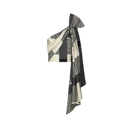 French plaid short camisole for ladies