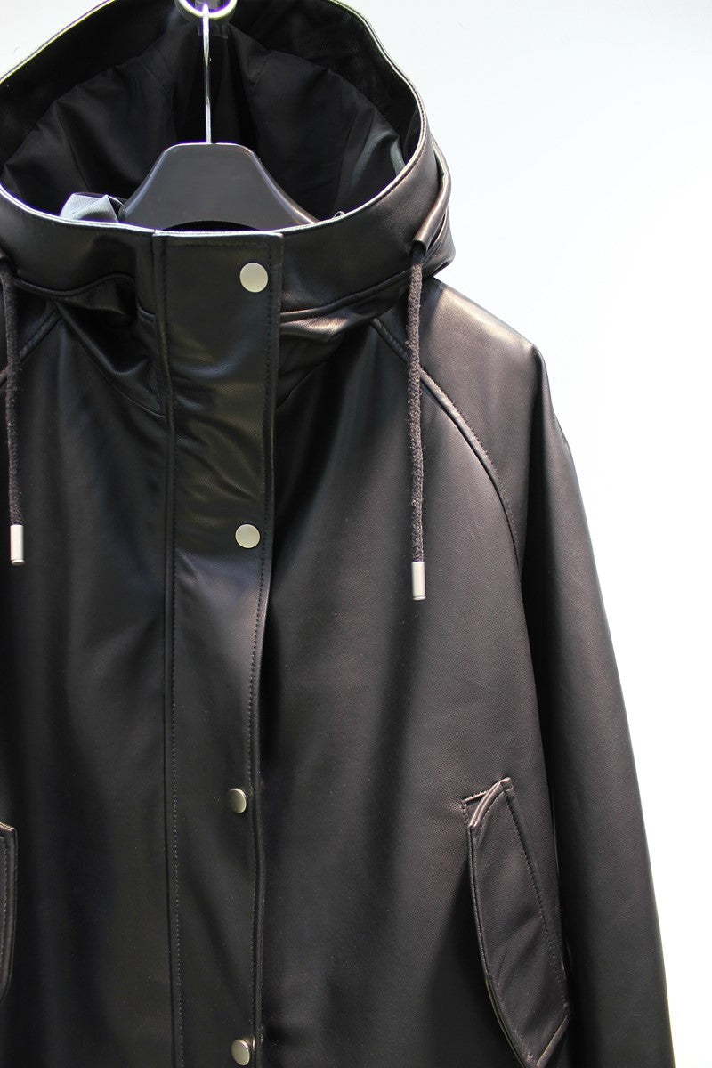 Sheepskin leather jacket
