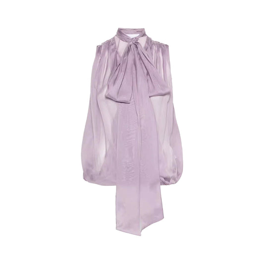French purple sleeveless top, ladylike temperament, pure lust