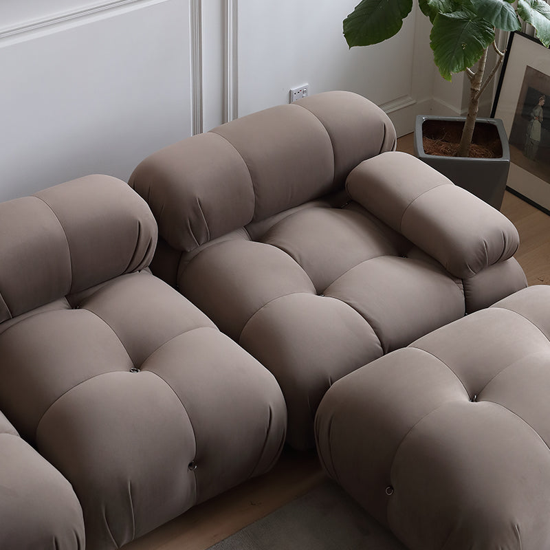 Retro style Yunduo sofa Nordic small apartment simple ins Internet celebrity bread module combination sofa