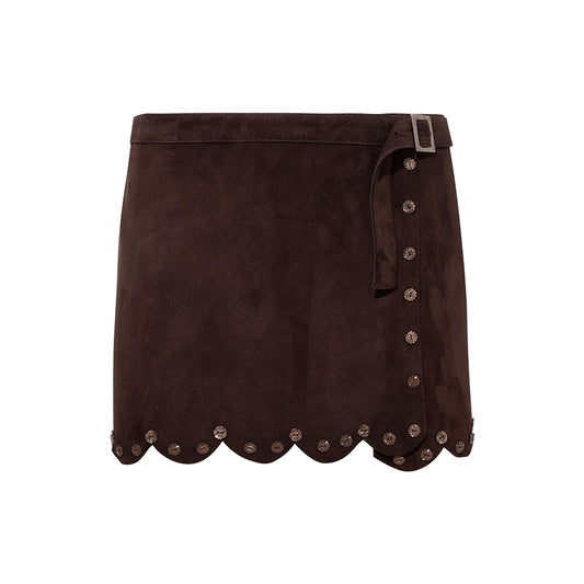 American retro short skirt