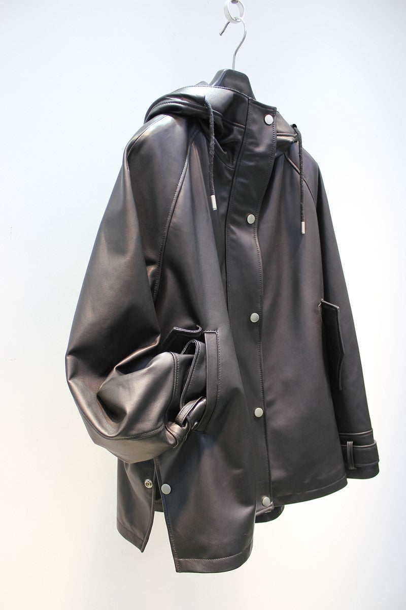 Sheepskin leather jacket