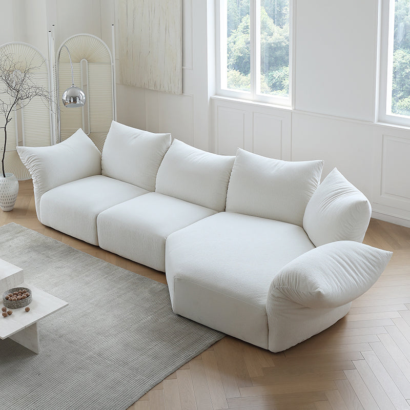Italian minimalist petal sofa designer creative special-shaped modular sofa corner fabric sofa