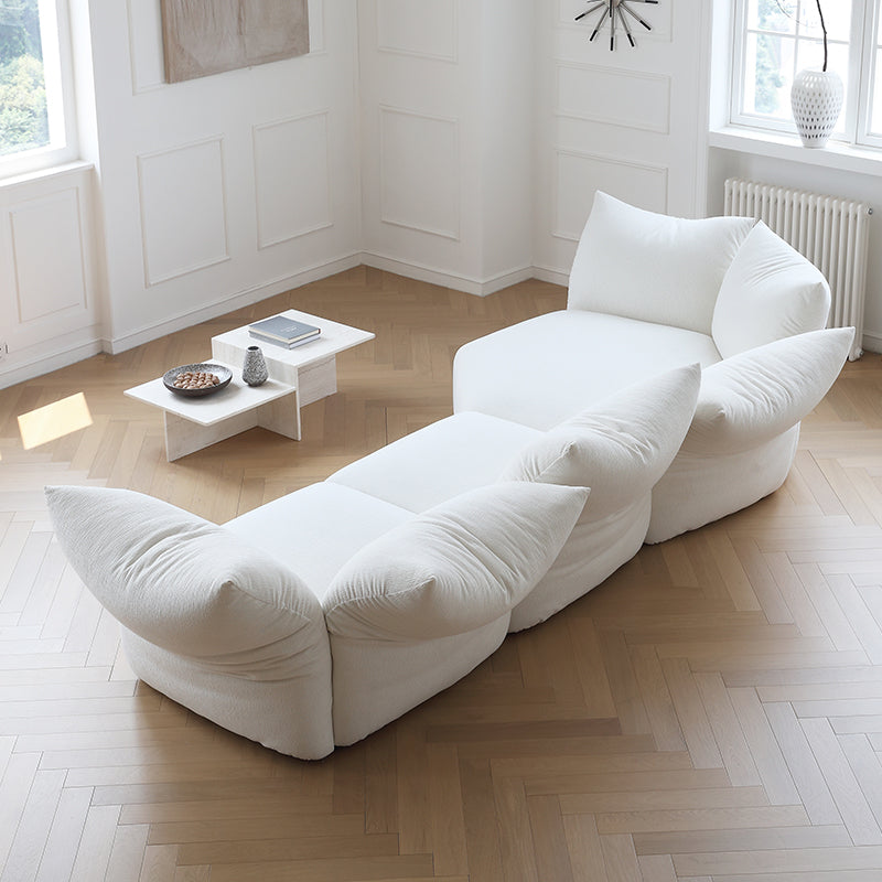 Italian minimalist petal sofa designer creative special-shaped modular sofa corner fabric sofa