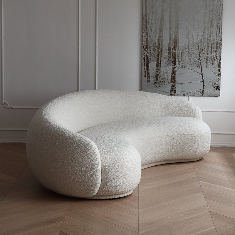 Minimalist special-shaped sofa Italian style designer living room Julep sofa curved cashew sofa