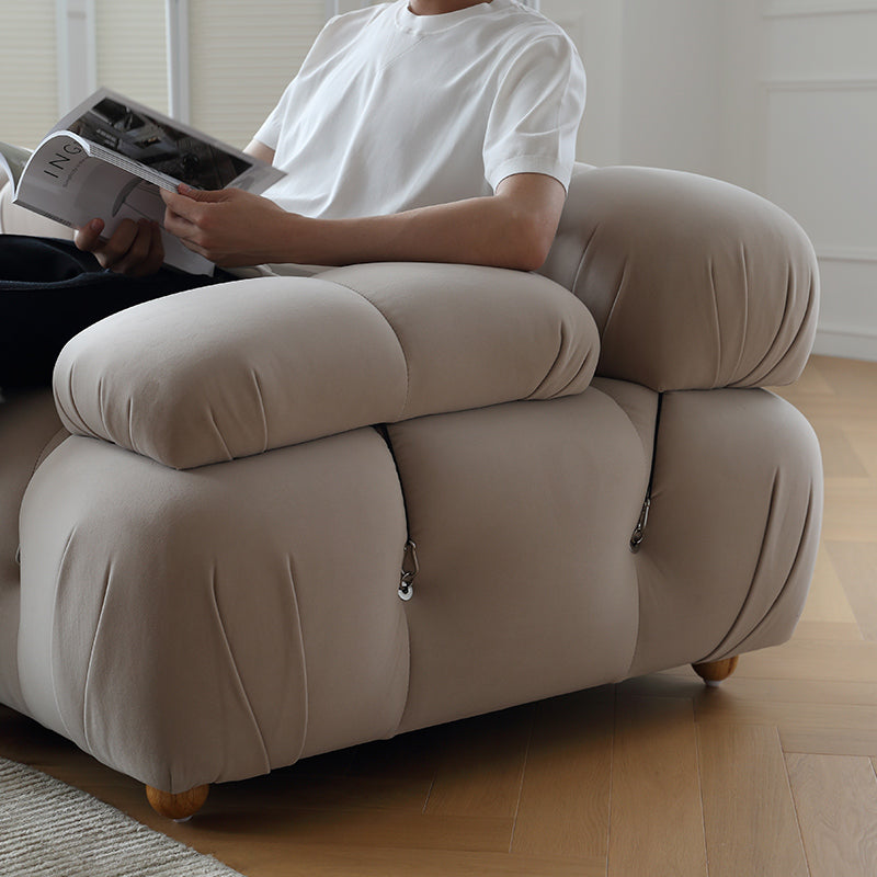Retro style Yunduo sofa Nordic small apartment simple ins Internet celebrity bread module combination sofa