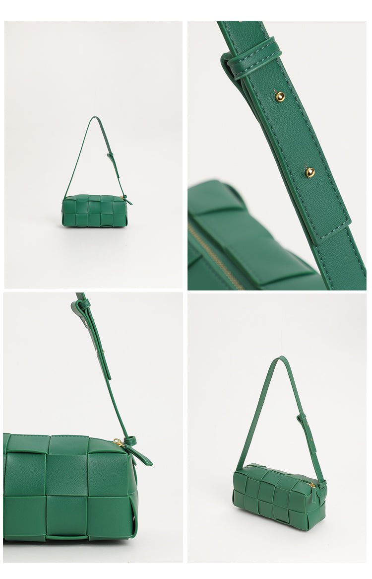 Genuine Leather Mini Crossbody Handbag