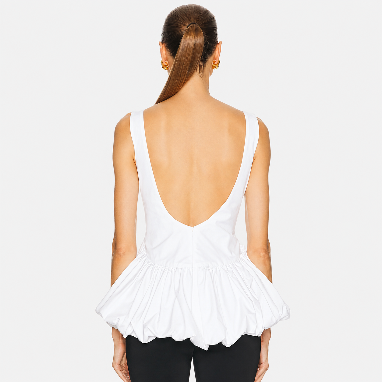 Bubble Hem Top