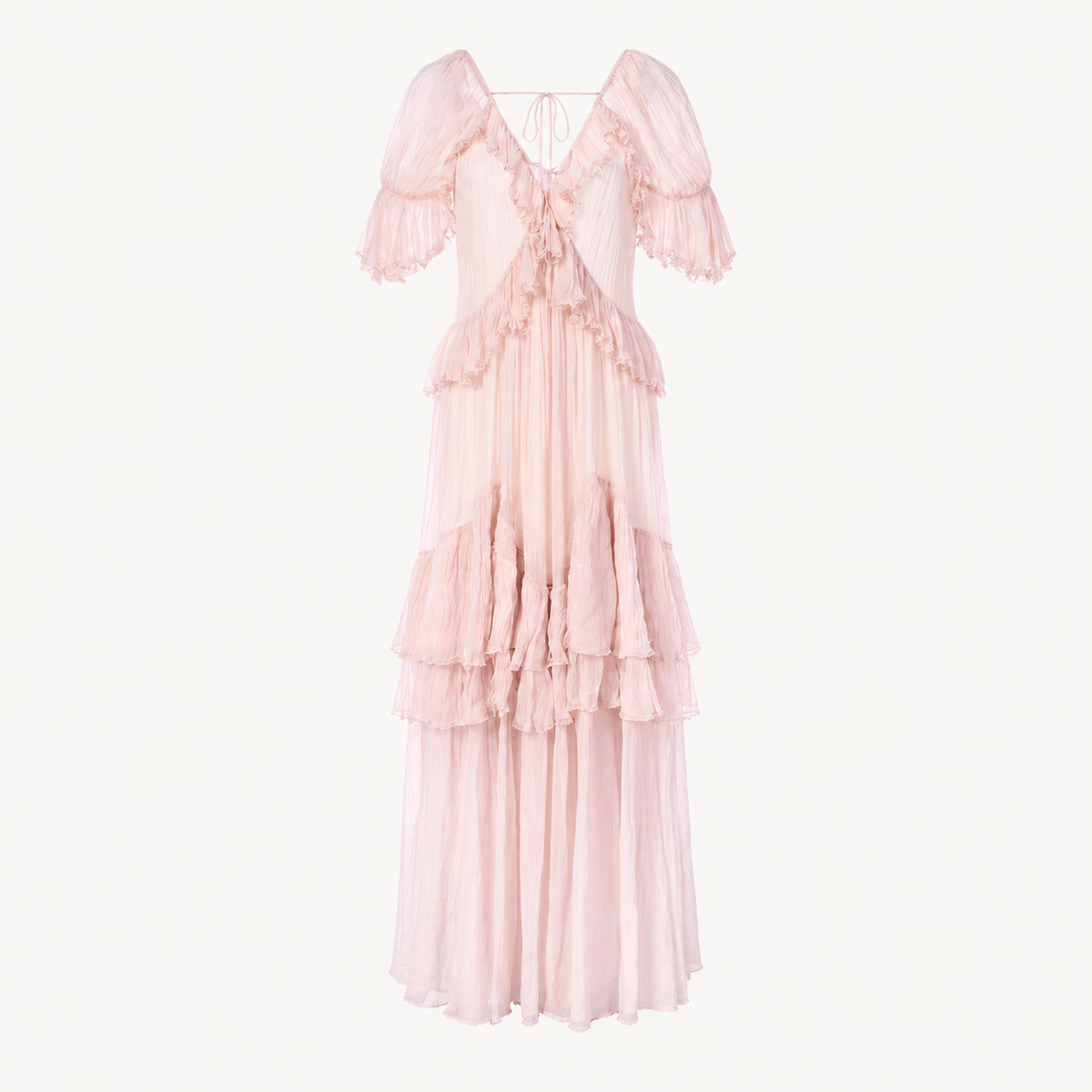 Camellia Ruffle Maxi Dress