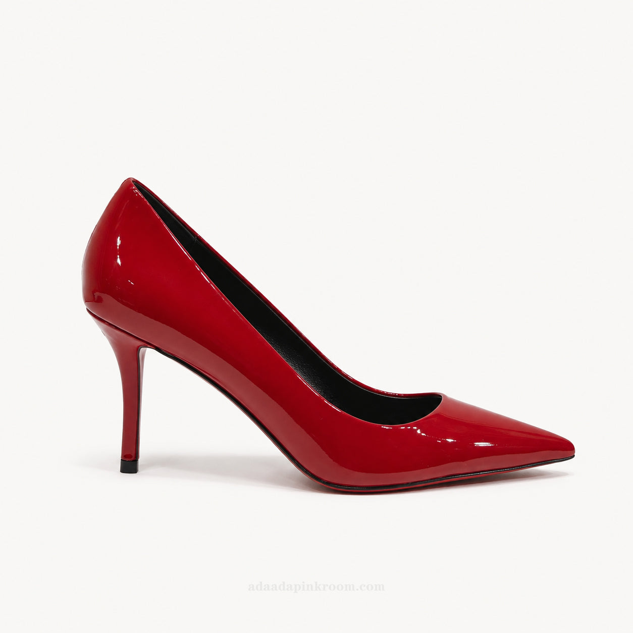 Calfskin Pointed-Toe Pumps