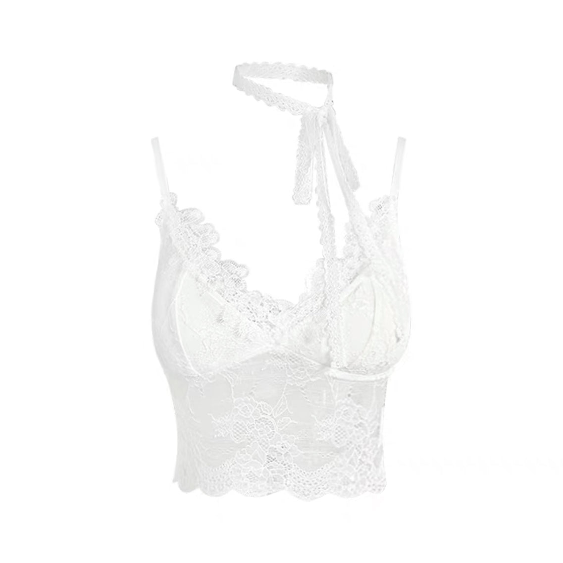 Lace trim camisole