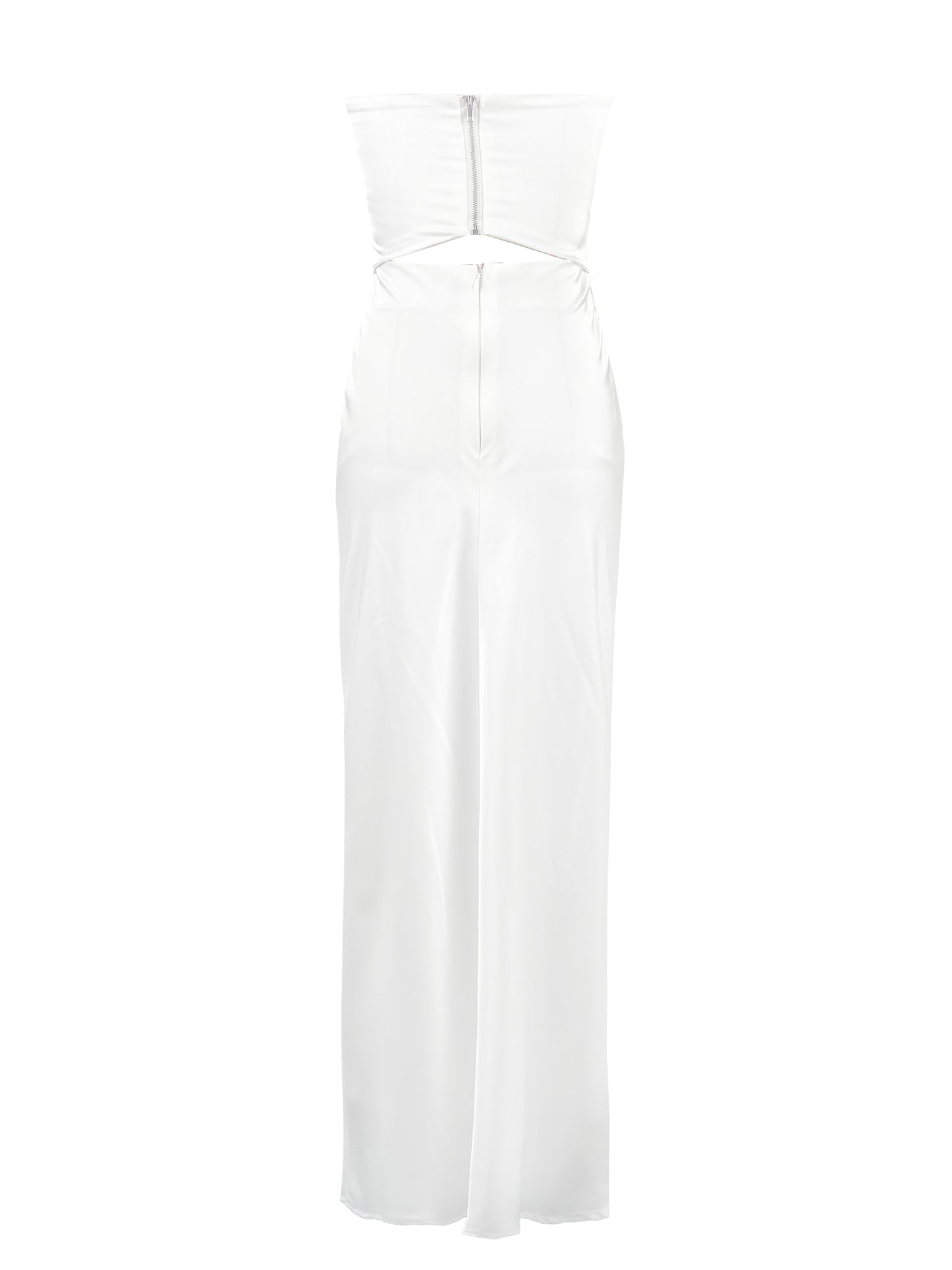 Strapless Butterfly Fitted Dress