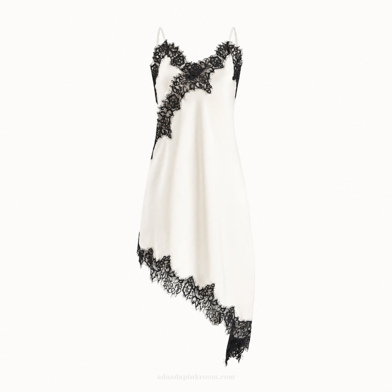 Lace Trim Slip Dress