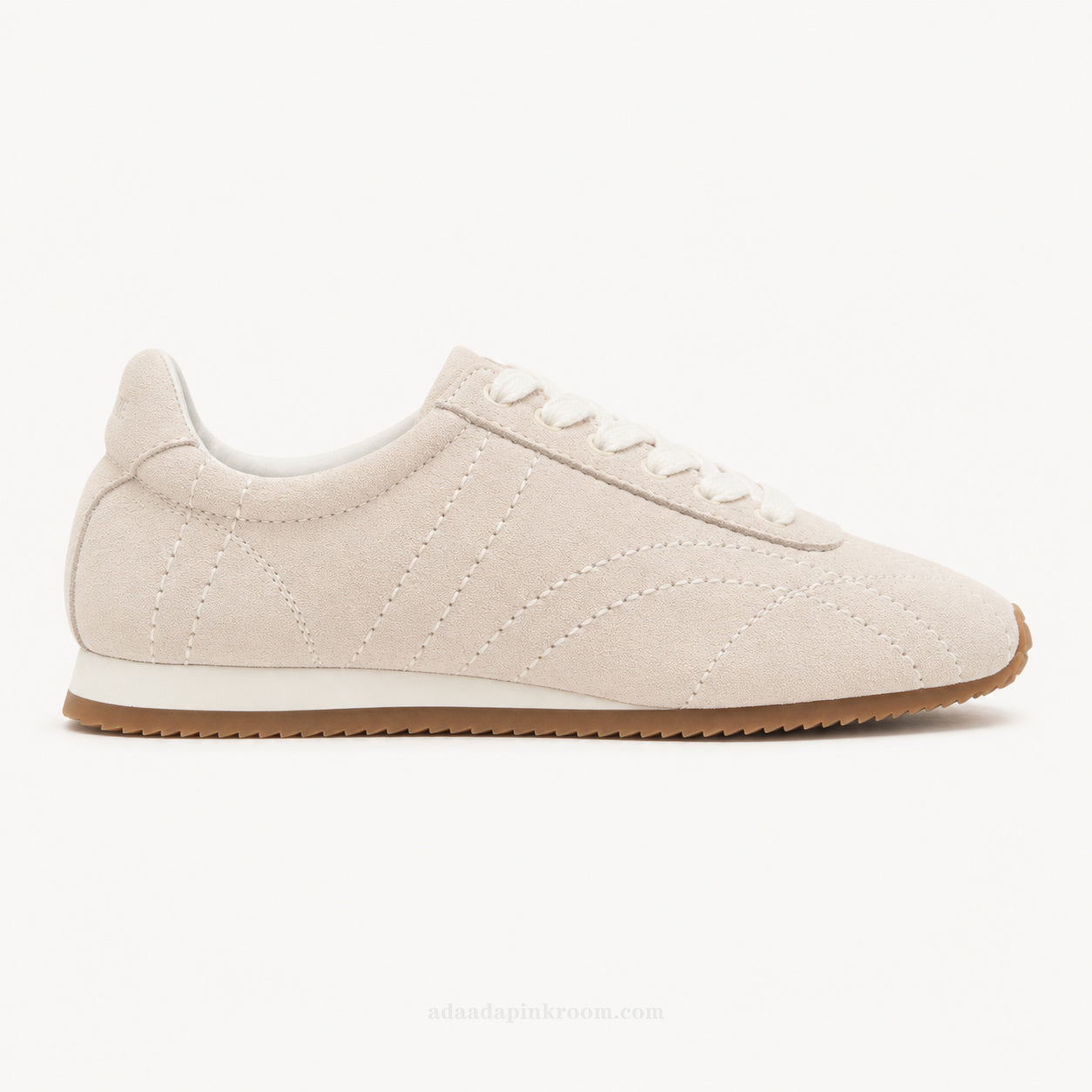 Soft Suede Lace-Up Sneakers