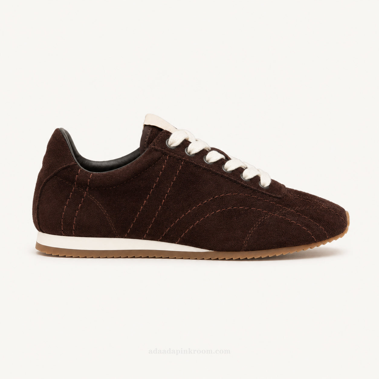 Soft Suede Lace-Up Sneakers