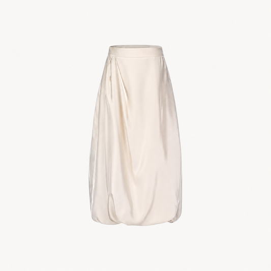 DRAPED MINI SKIRT