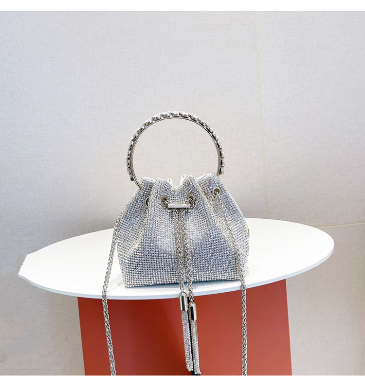 New Handbag Diamonds Evening Clutch Wedding Party Bag