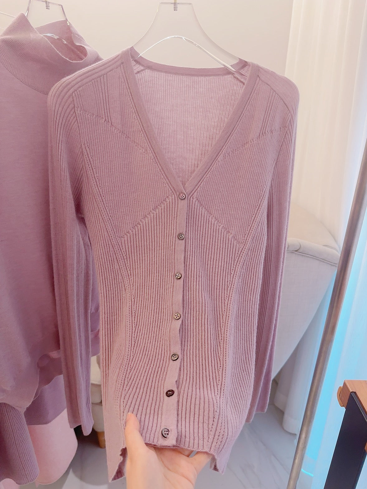Cashmere Skirt Turtleneck Vest