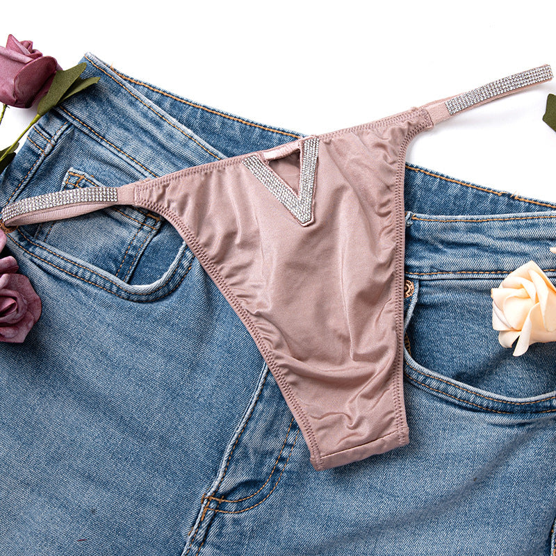 Thin ice silk briefs
