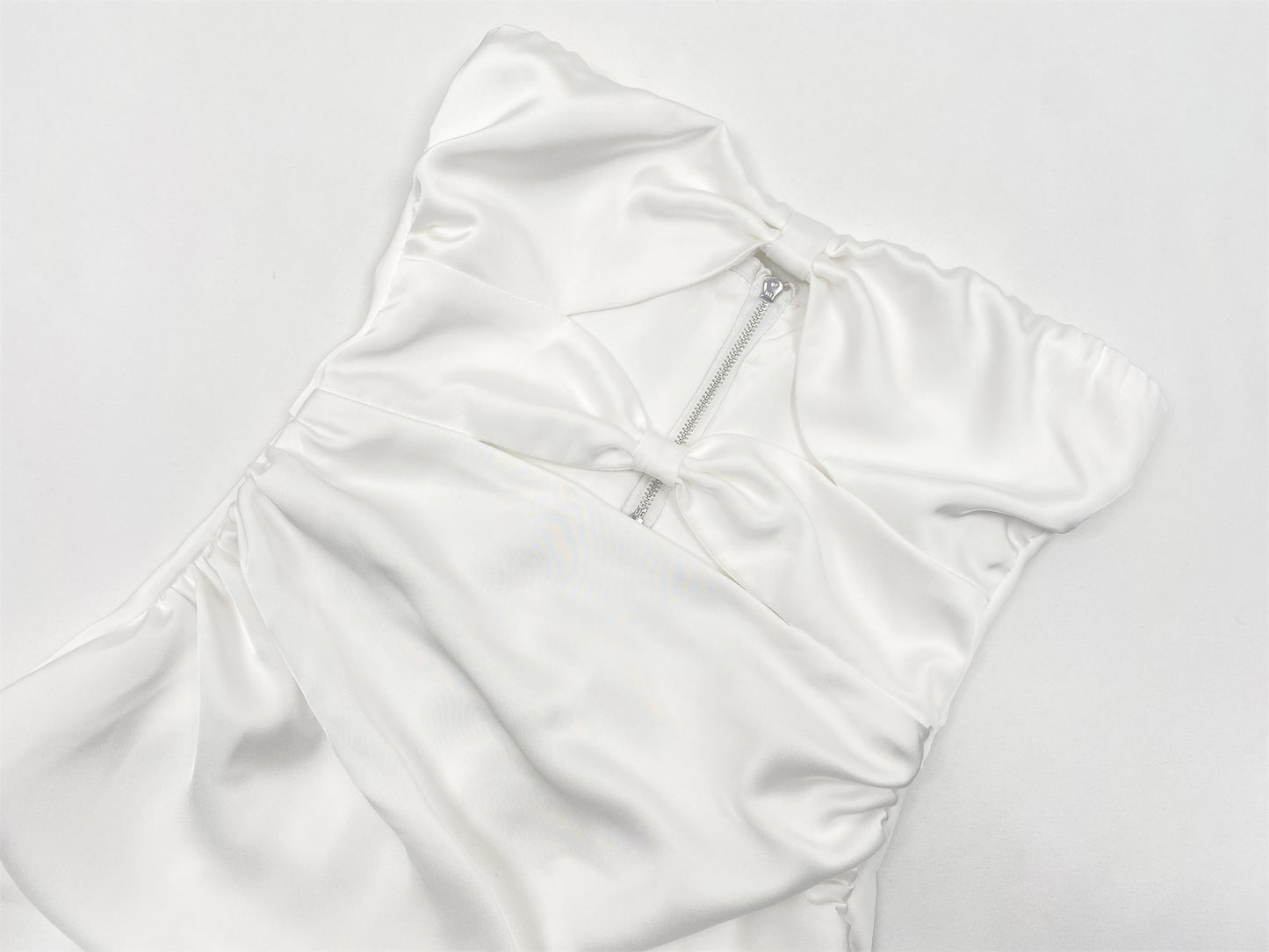 Strapless Butterfly Hollow Dress