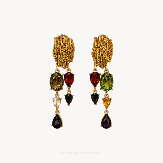 Multicolored Jewel Earrings