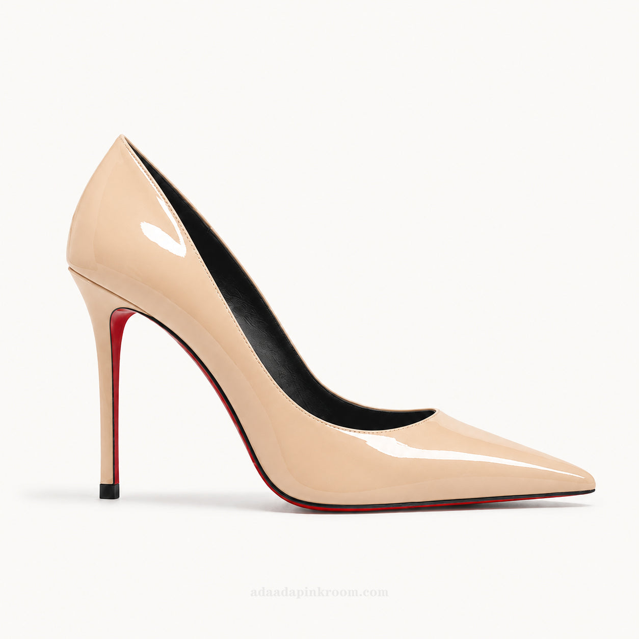 Calfskin Pointed-Toe Pumps