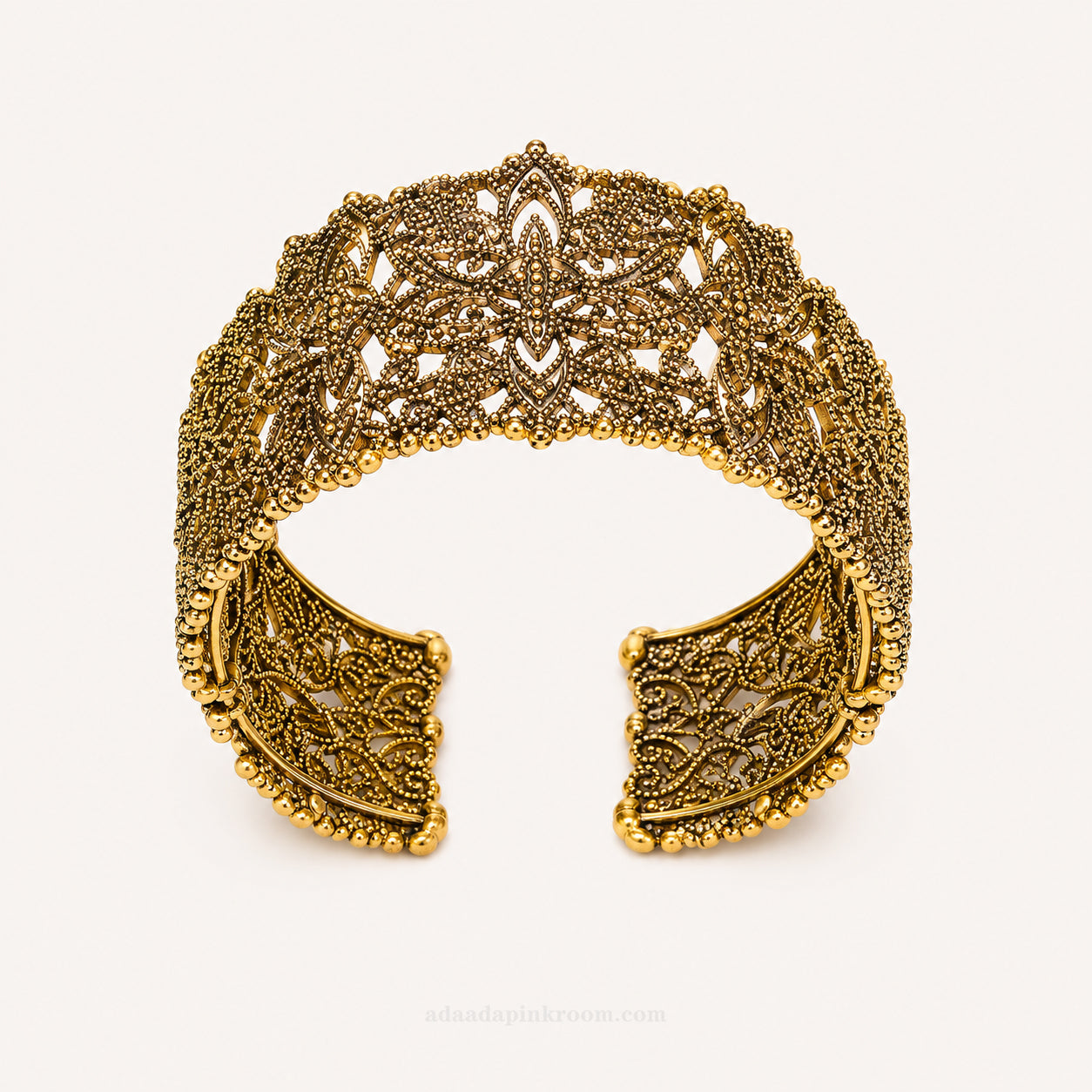 Openwork Metal Cuff Bracelet