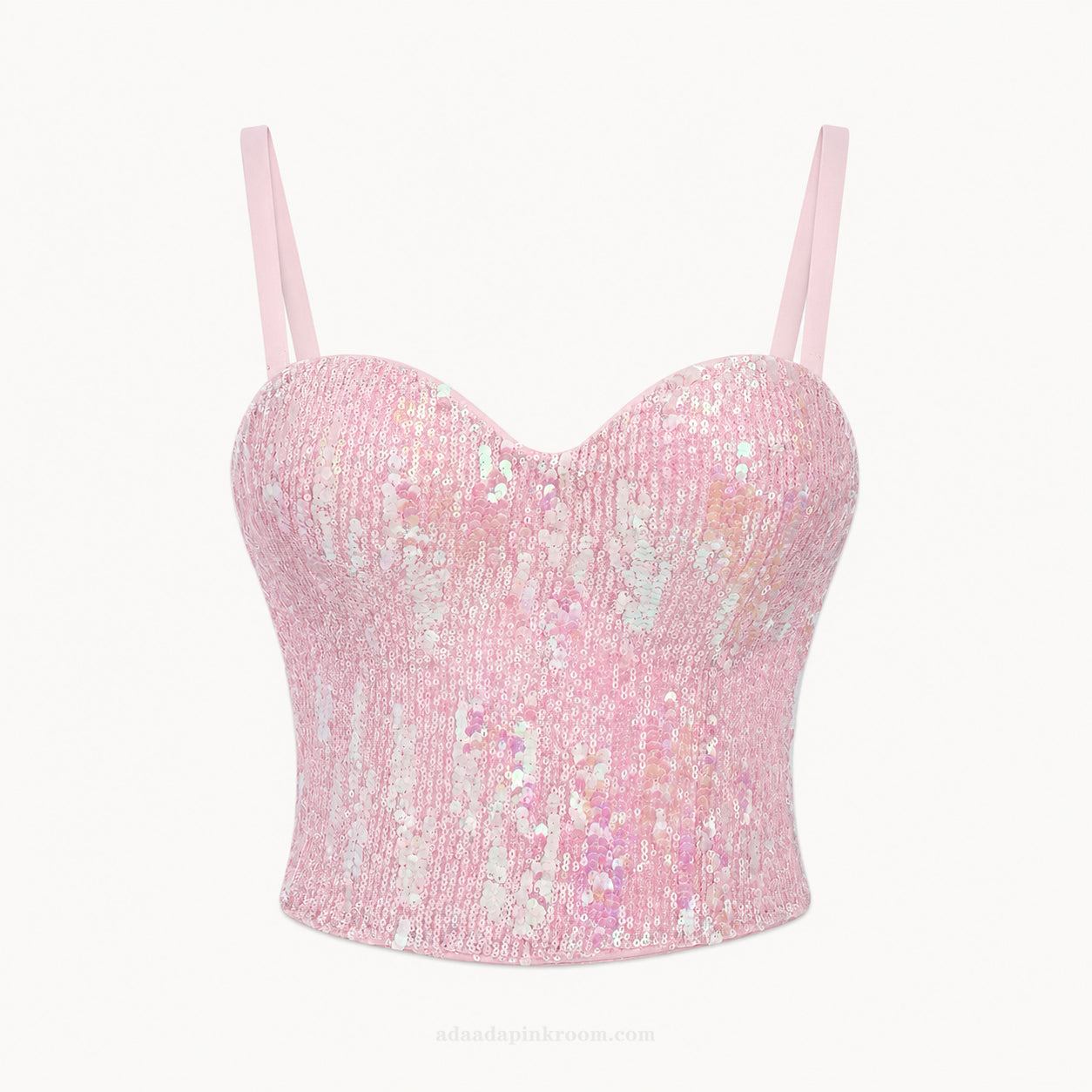 Embellished Corset Crop Top