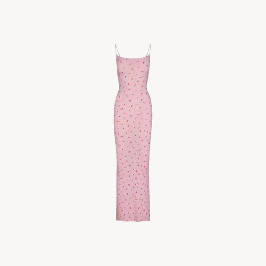 FLORAL CAMISOLE MIDI DRESS