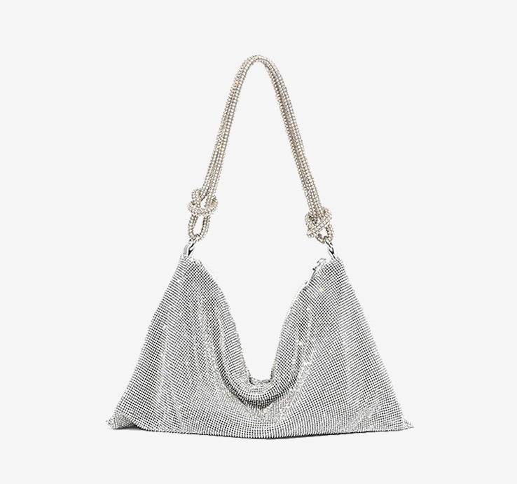 Rhinestone armband diamond handbag