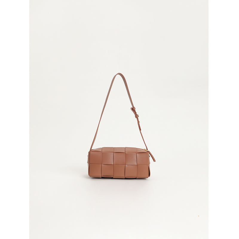 Genuine Leather Mini Crossbody Handbag