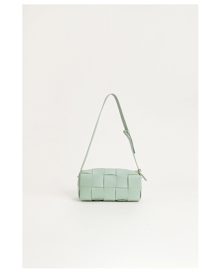 Genuine Leather Mini Crossbody Handbag
