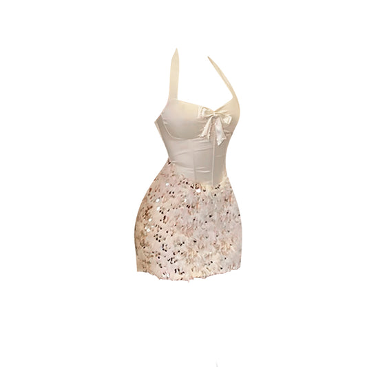 Halter neck dress