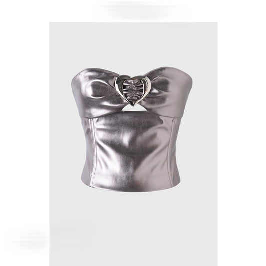 Niche tube top vest with hot girl style