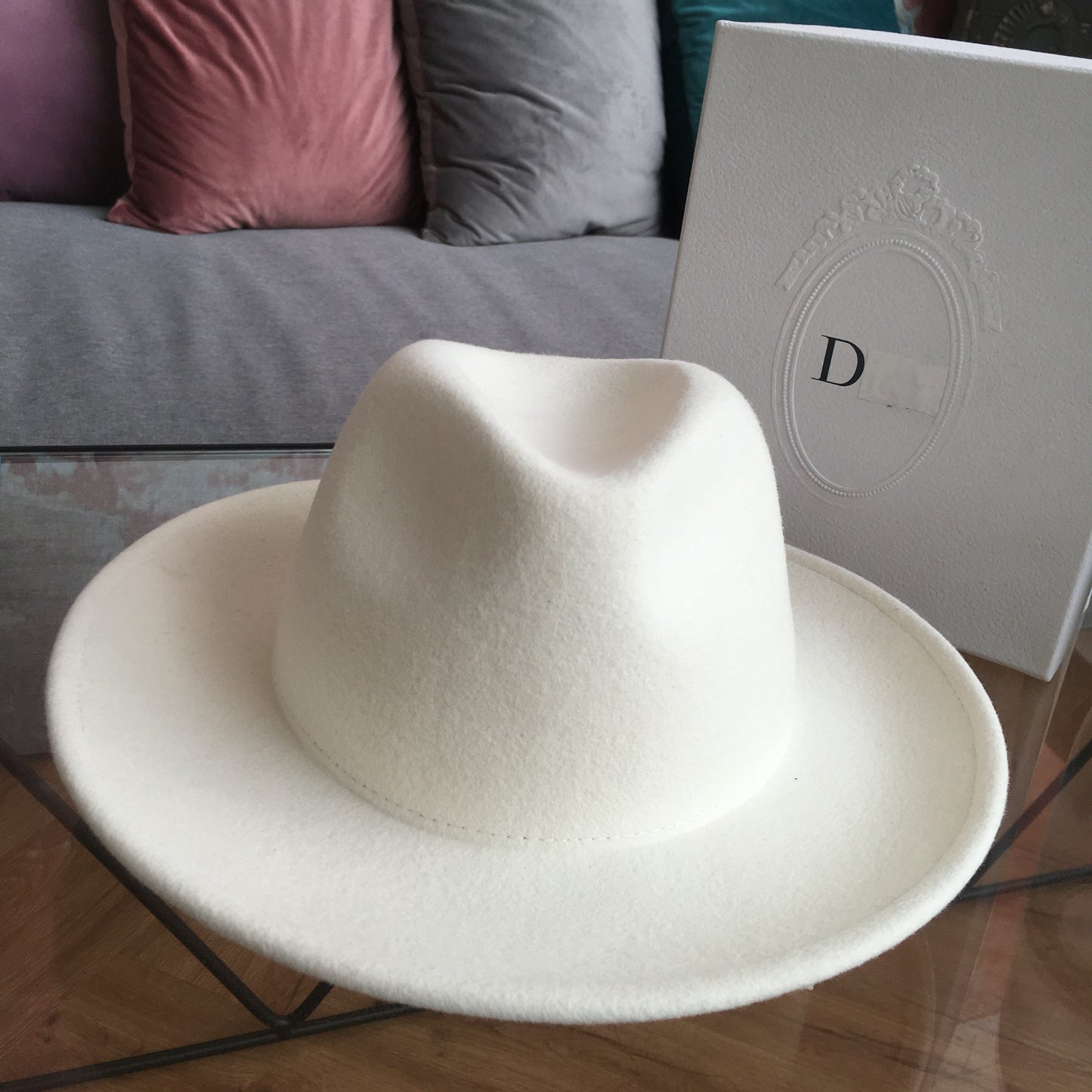woolen jazz hat felt hat