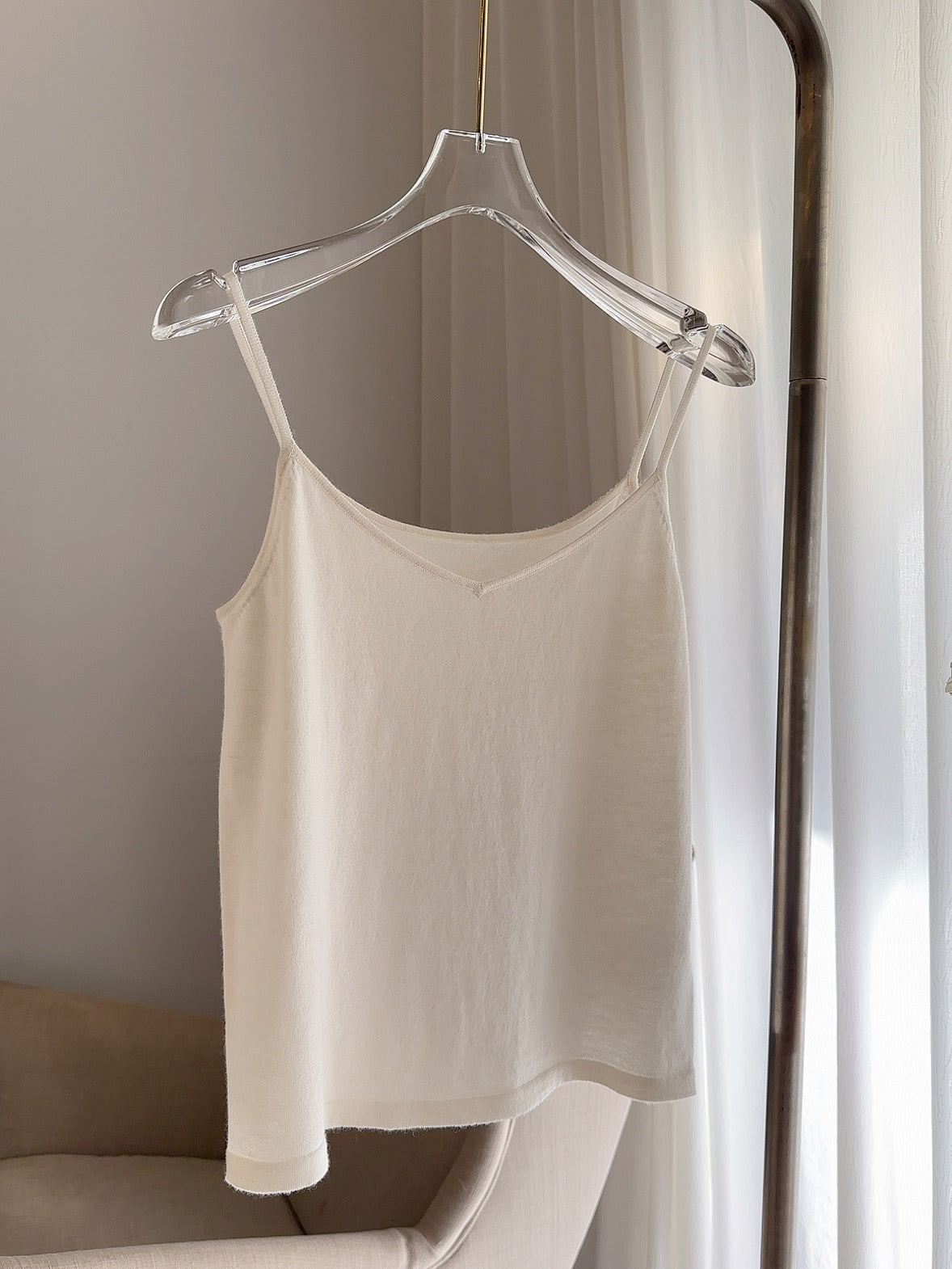 Cashmere Skirt Turtleneck Vest