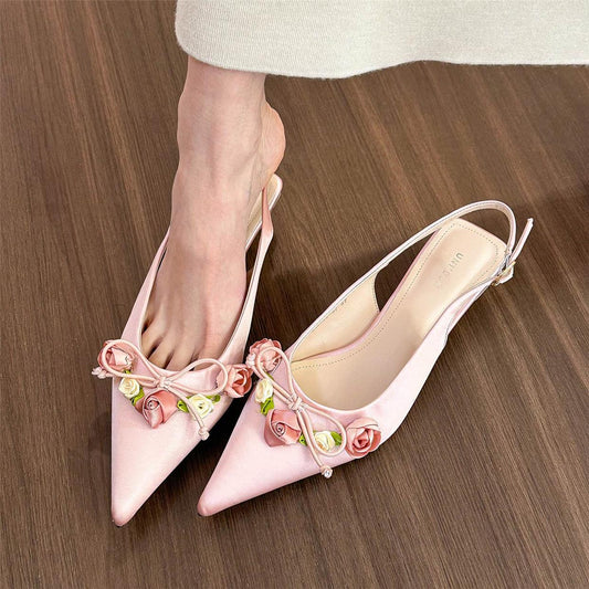 Flower Chinese sandals