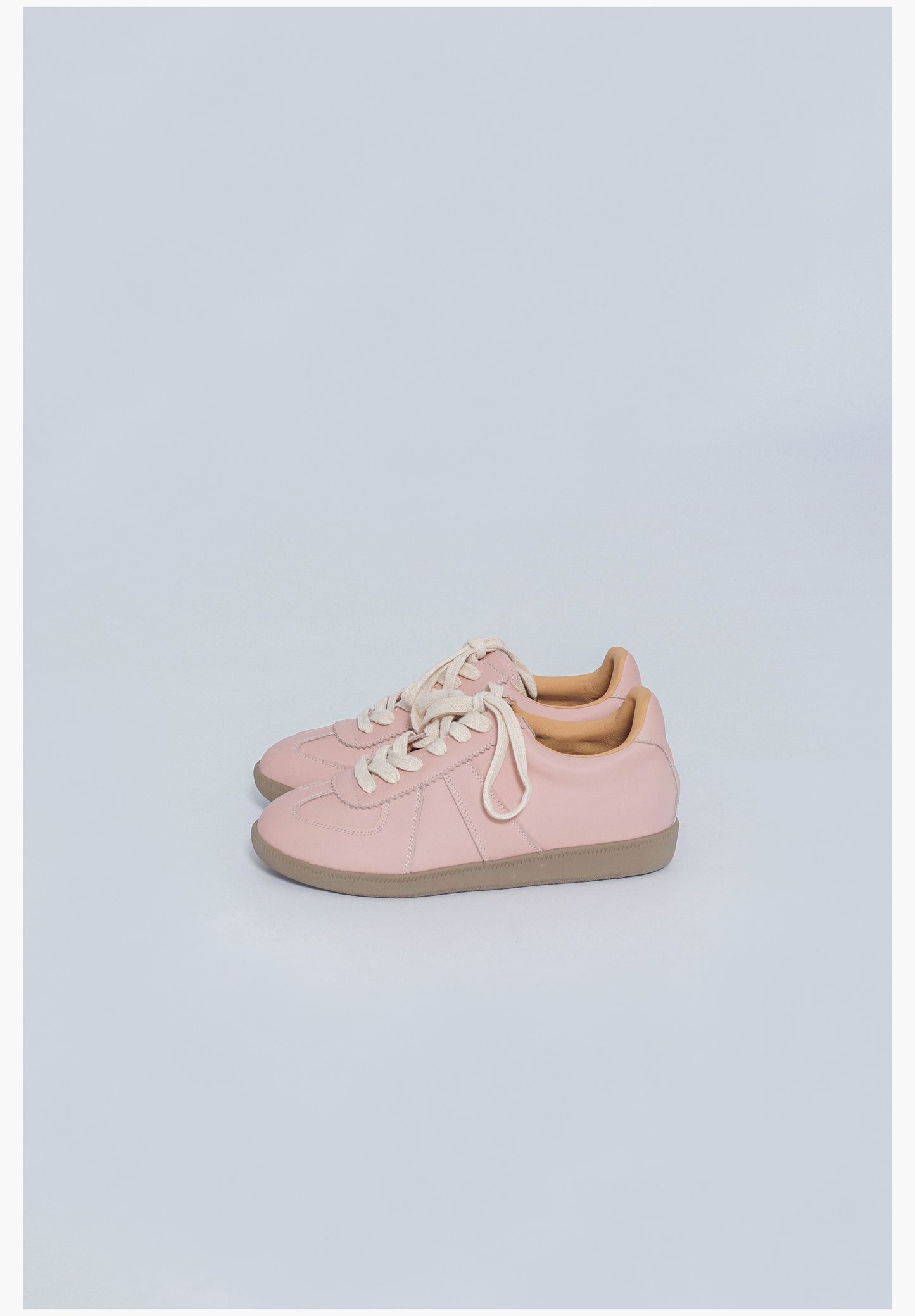 Cowhide multi-color stitching Dexun shoes