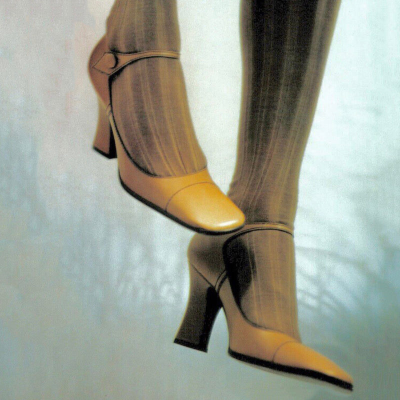 Retro Square Toe Mary Jane High Heels