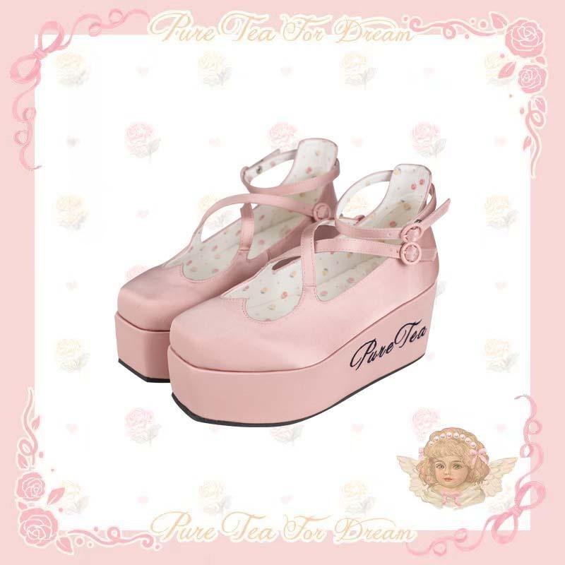Original sweet and elegant women's platform shoes