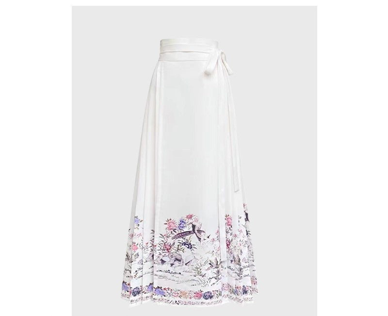New Chinese style horse face skirt