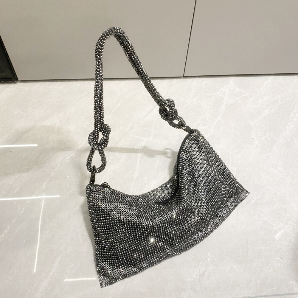 Rhinestone armband diamond handbag