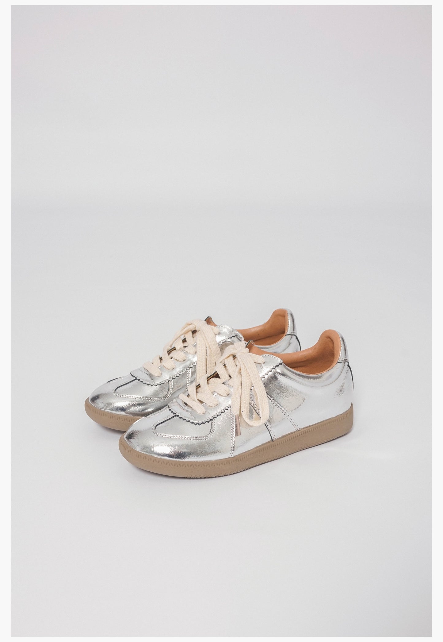 Cowhide multi-color stitching Dexun shoes