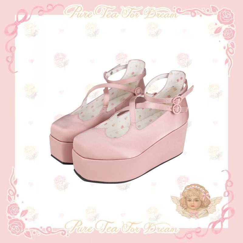 Original sweet and elegant women's platform shoes
