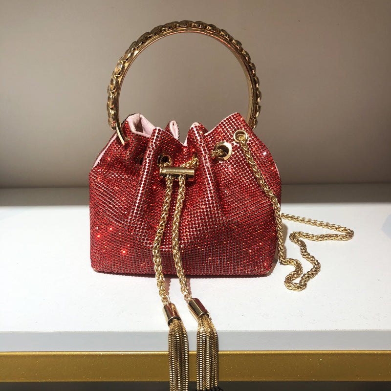 New Handbag Diamonds Evening Clutch Wedding Party Bag